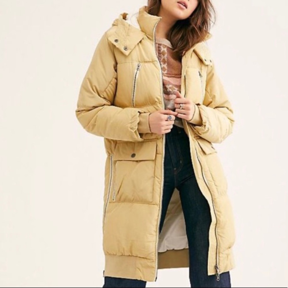 FREE PEOPLE Oslo Utility Puffer Jacket Medium